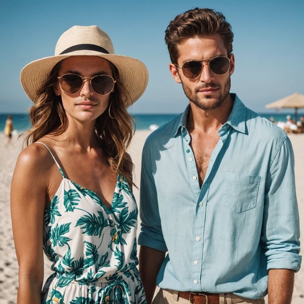 Comment associer des lunettes de soleil à des tenues de plage élégantes?